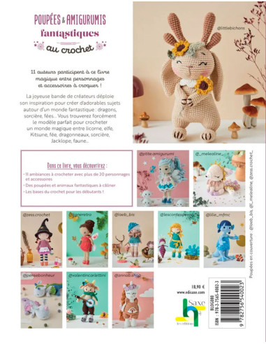 Livre poupées & amigurumis fantastiques au crochet