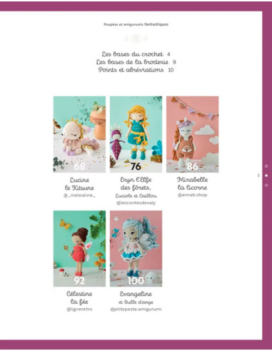 Livre poupées & amigurumis fantastiques au crochet