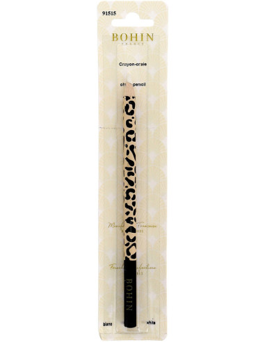 Crayon craie Léopard Bohin - Blanc