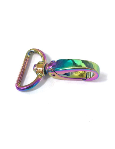 Mousqueton métal 25 mm - Rainbow