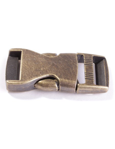 Boucle banane métal 25 mm - Bronze