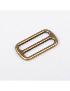 Boucle coulissante métal - Bronze 25 mm
