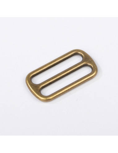 Boucle coulissante métal - Bronze 25 mm
