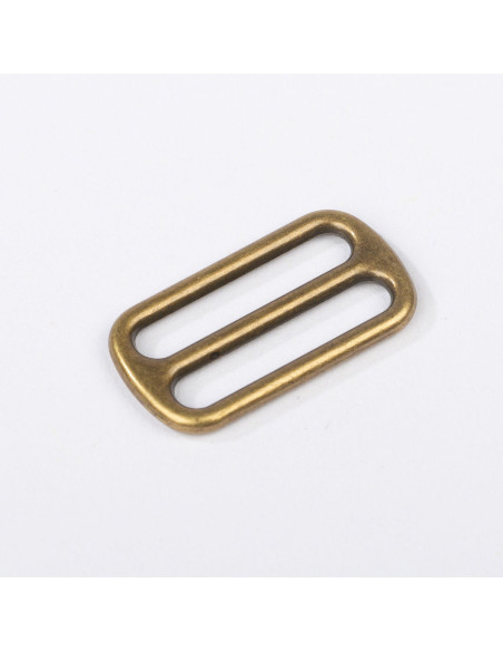 Boucle coulissante métal - Bronze 25 mm