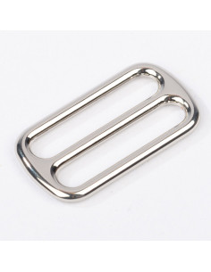 Boucle coulissante métal - Argent 40 mm