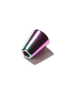 Embout clochette métal pour cordons - Rainbow