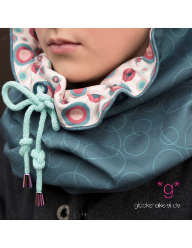 Embout clochette métal pour cordons - Rainbow