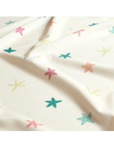 Tissu lycra maillot de bain - Étoile de mer