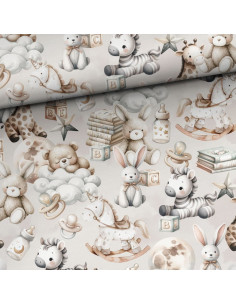 Tissu coton premium - Baby dream