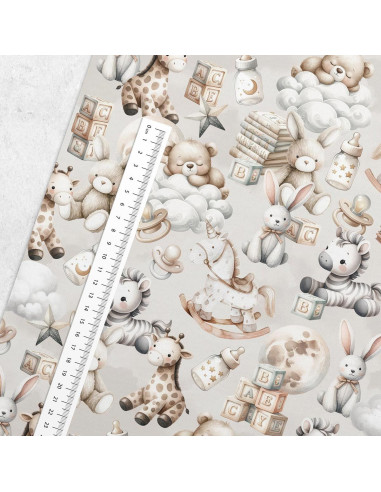 Tissu coton premium - Baby dream