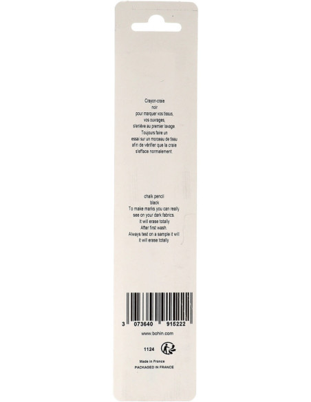 Crayon craie Girafe Bohin - Noir