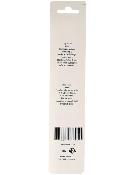 Crayon craie Girafe Bohin - Blanc