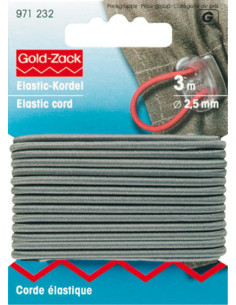 Corde élastique grise