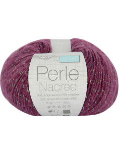 Fil à tricoter Perle Nacrée