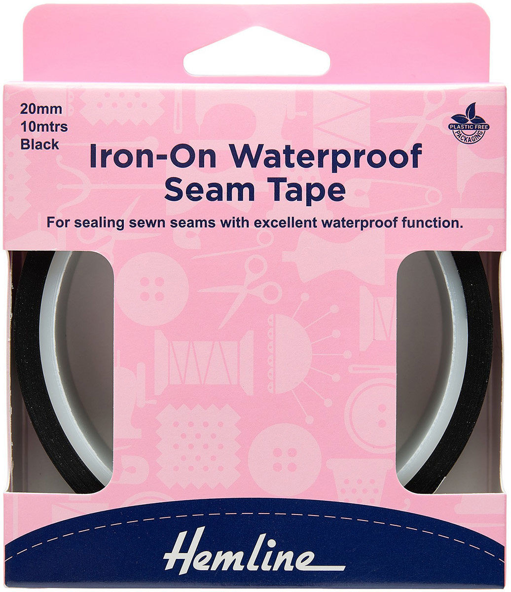 Ruban Thermocollant Étanche LLPT - 20mm X 5m - Réparation Combinaisons Plongée/Pêche - Noir