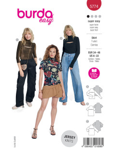 Patron de T-shirt - Burda 5774