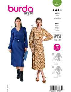 Patron de robe - Burda 5777