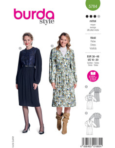 Patron de robe - Burda 5784