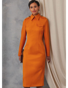 Patron de robe - Vogue 2045 2