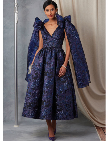 Patron de robe - Vogue 2048