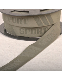 Elastique caleçon sport en relief - Kaki