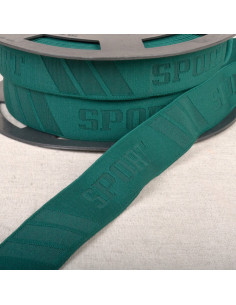 Elastique caleçon sport en relief - Vert