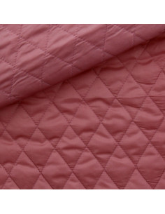 Doublure matelassée - Bois de rose