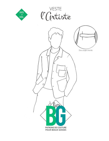 Patron de veste l´Artiste - Les BG