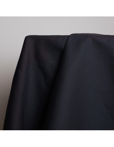 Tissu coton déperlant Trench Deep Charcoal - Atelier Brunette