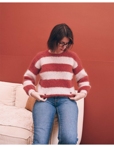 Patron de tricot - Pull Lyvie - Lise Tailor