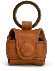 Etui en cuir pour mètre ruban Muud Malmö - Whisky 2