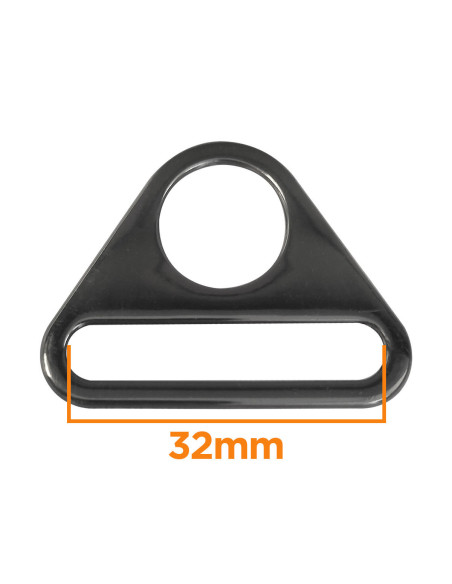 Anneau triangulaire passant 32 mm - Canon de fusil