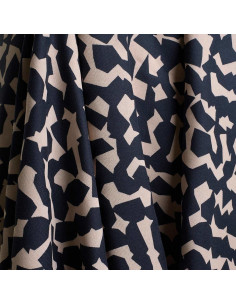 Tissu viscose Ekko Deep Charcoal - Atelier Brunette 2