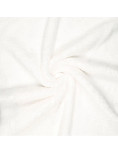 Tissu sherpa - Blanc