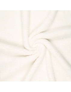 Tissu sherpa - Écru