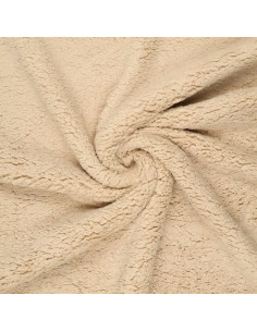 Tissu sherpa - Chamois