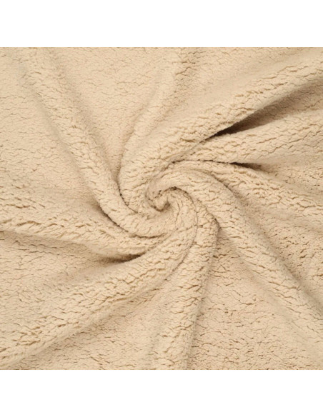 Tissu sherpa - Chamois