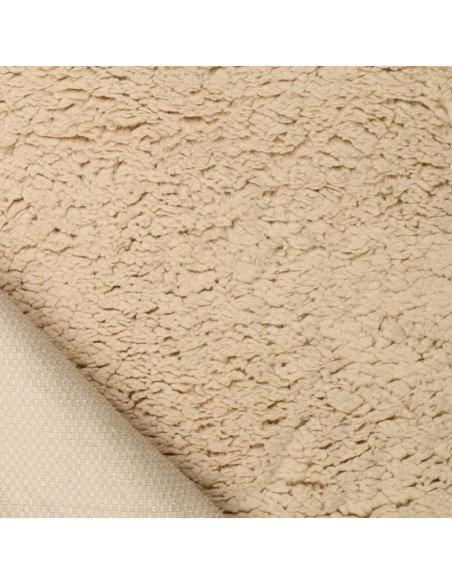 Tissu sherpa - Chamois
