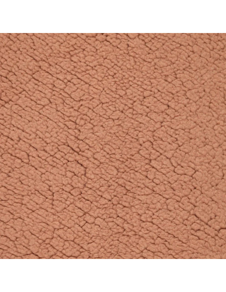 Tissu sherpa - Marron clair
