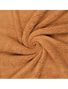 Tissu sherpa - Ocre
