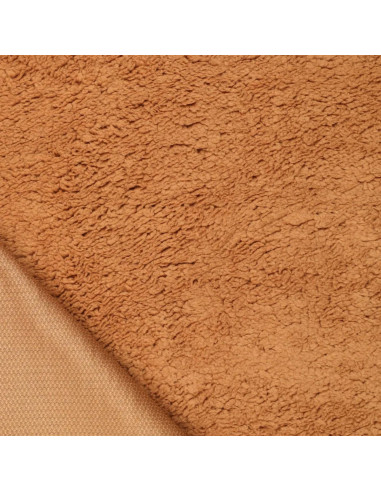 Tissu sherpa - Ocre
