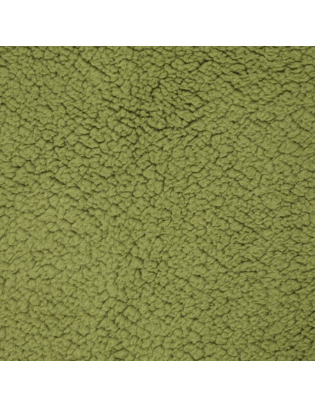 Tissu sherpa - Vert clair