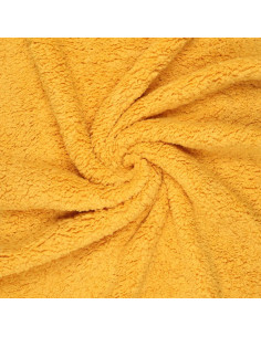 Tissu sherpa - Jaune