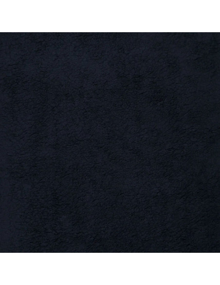 Tissu sherpa - Bleu marine foncé