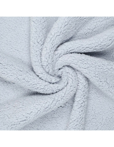 Tissu sherpa - Gris bleu