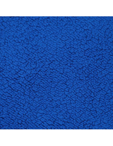 Tissu sherpa - Bleu