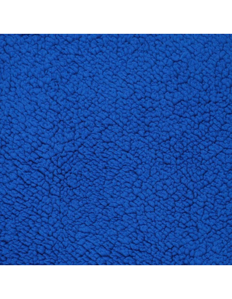 Tissu sherpa - Bleu