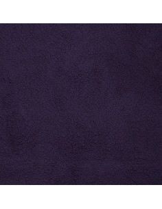 Tissu sherpa - Violet foncé 2