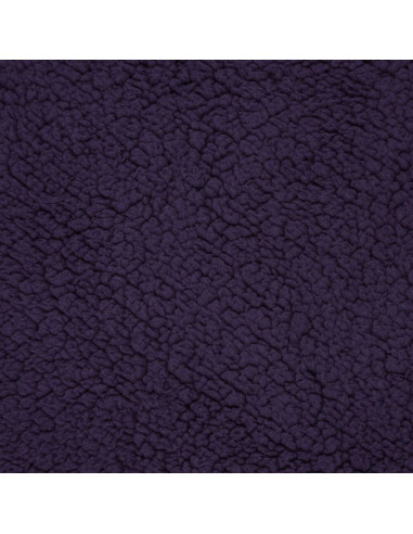Tissu sherpa - Violet foncé