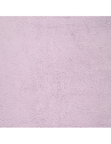 Tissu sherpa - Lilas